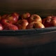 Red Apples In Wooden Tub, Pickers, Agriculture - VideoHive Item for Sale