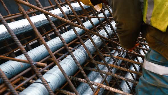 Working at the Construction alt