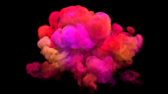 Colorful Smoke Explosion 05
