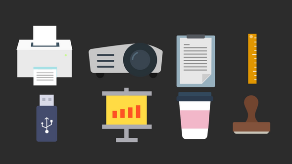 Office Elements Icons