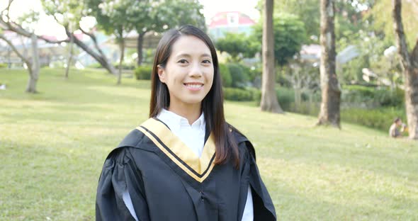 Asian Woman Graduation alt