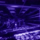 4K Neon glowing spaceship interior tunnel - VideoHive Item for Sale