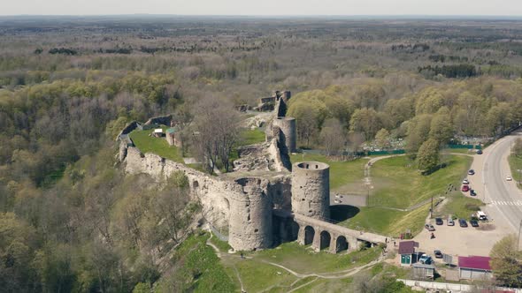 Aerial View of Koporskaya Fortress alt