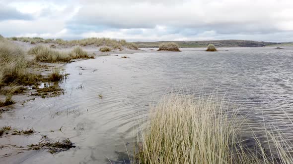The Dunes and Beach at Maghera Beach Near Ardara, County Donegal, Ireland alt