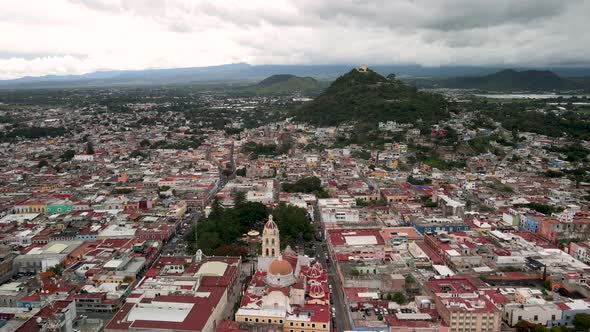 Rotational view of Atlixco in Puebla alt
