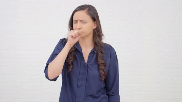 Sleepy Indian girl alt