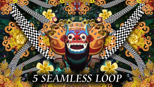 Bali Barong Mask