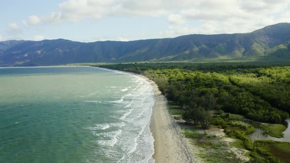 Wangetti Beach In Cairns In Queensland Australia