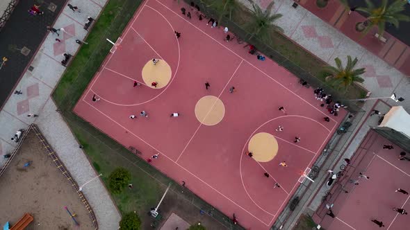 Basketball court 4 K Alanya Turkey alt