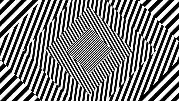 Black And White Psychedelic Optical Illusion alt