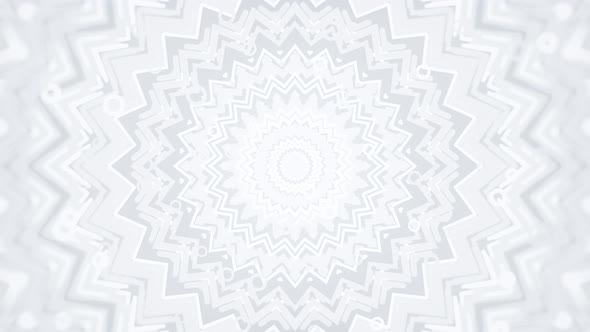 White Soft Round Pattern