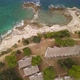 Apartments, Bungalos, Rocks And Sea. Aerial Footage - VideoHive Item for Sale