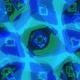 Blue glass shapes moving - VideoHive Item for Sale