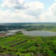 Aerial View of Water and Agriculture of Ukrainian Industry - VideoHive Item for Sale
