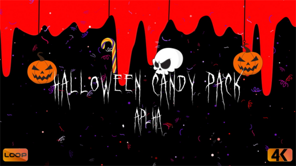 Halloween Candy Pack Alpha
