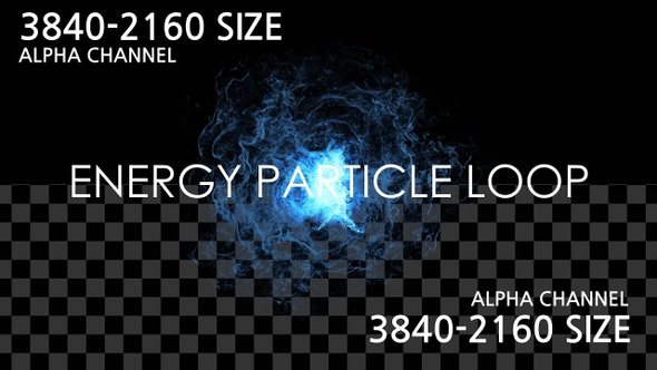 4K Energy Particle Loop