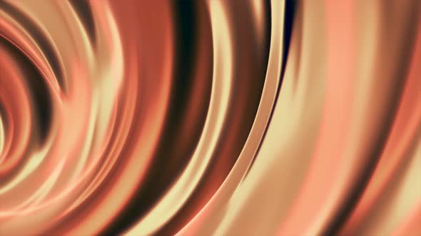 Orange and yellow soft bow shaped stripes moving in sun flares alt