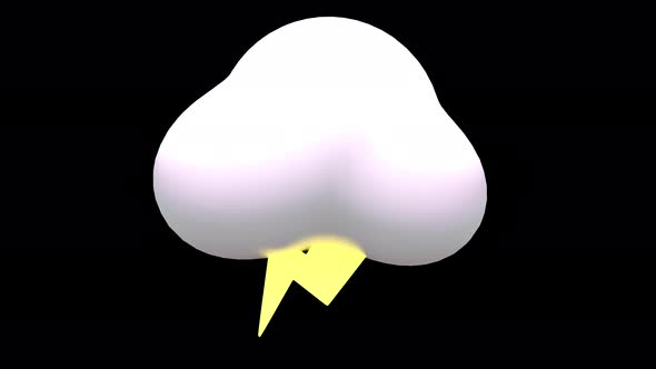Thunderstorm Cloud Cartoon alt