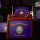Flag of Bridgeport, Connecticut, on Retro TVs. - VideoHive Item for Sale