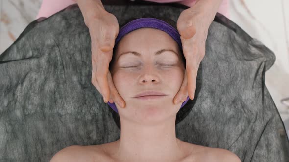 Female Facial Massage