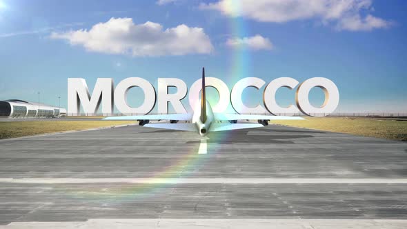 Commercial Airplane Landing Country   Morocco