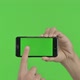 Scrolling Smartphone Screen Green Chroma Key - VideoHive Item for Sale