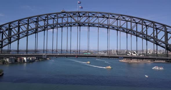 Sydney Harbour Bridge Traffic Flow