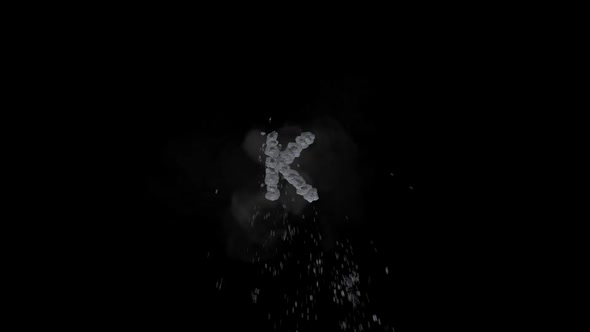 Bullet Hits - Letter K