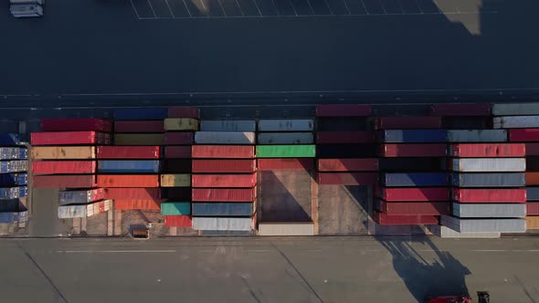 Container Warehouse Aerial View alt