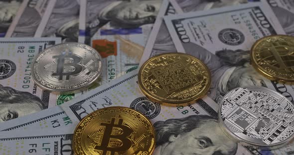 Cryptocurrency Digital Money is Becoming a Competitor in Major Currencies US Dollar and Money alt