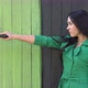 Firearms in hands of girl - VideoHive Item for Sale