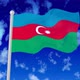 Azerbaijan Flying National Flag In The Sky - VideoHive Item for Sale