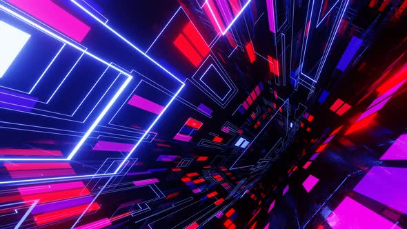 Hitech Neon Scifi Tunel alt