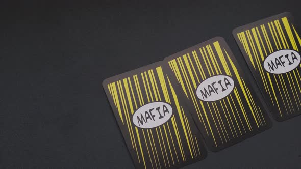 Mafia Playing Cards on Table alt
