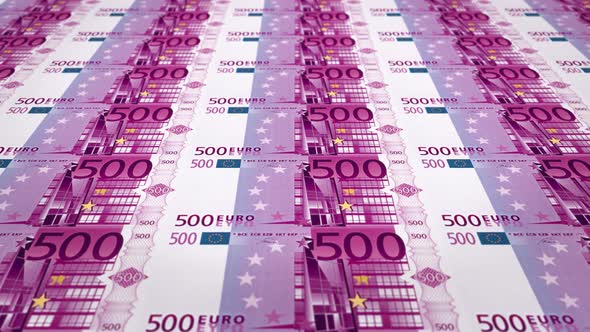 500 Euro Bills