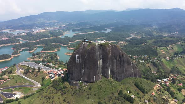 The Rock of Guatape, Colombia alt