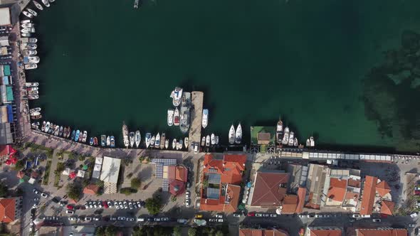 Drone Shot in Beautiful Urla Izmir  the Third Largest City in Turkey alt
