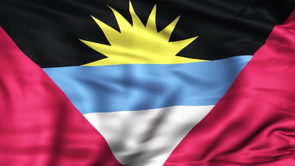 Antigua and Barbuda Flag alt