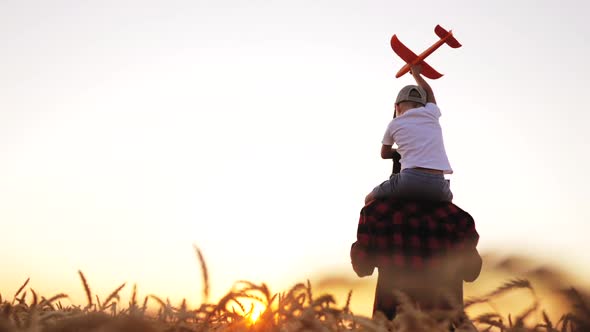 Father and Son Play alt