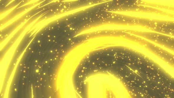 yellow particles moving background alt