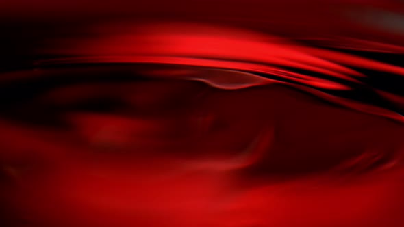Super Slow Motion Macro Abstract Shot of Swirling Red Wine in Glass at 1000Fps alt