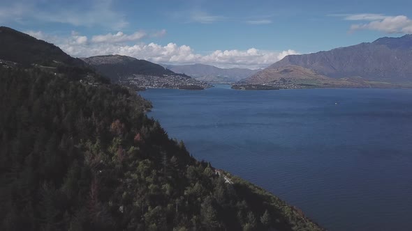 Queenstown aerial alt