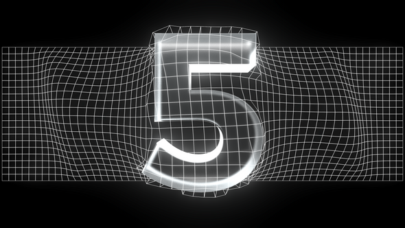 5 Seconds Holographic 3d Countdown2