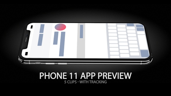 iPhone 11 App & Website Preview Screen