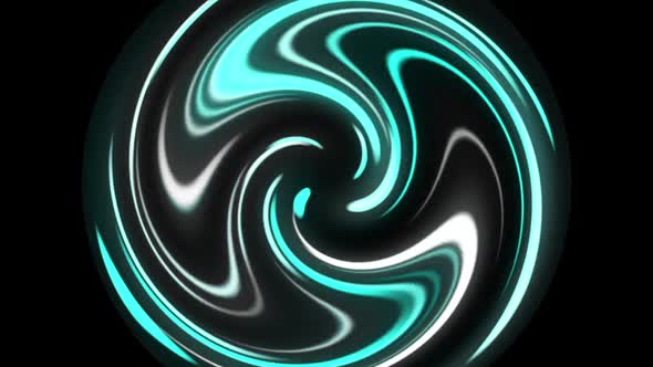 Neon Lines Abstract Looping Background.
