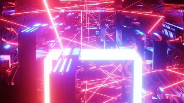 Hitech Neon Scifi Tunel alt