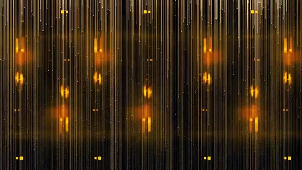 Gold Lights Background