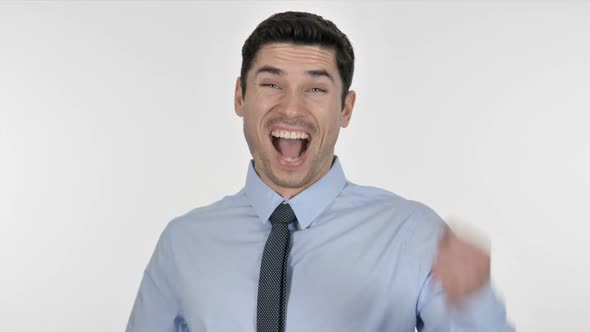 Businessman Celebrating Success alt