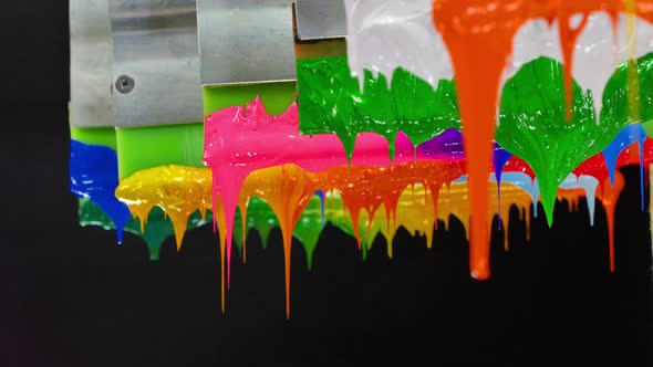 Color For Print Tee Shirt Are Dripping alt