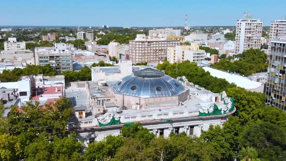 Museum Contemporary Art Space (Mendoza, Argentina) aerial view alt